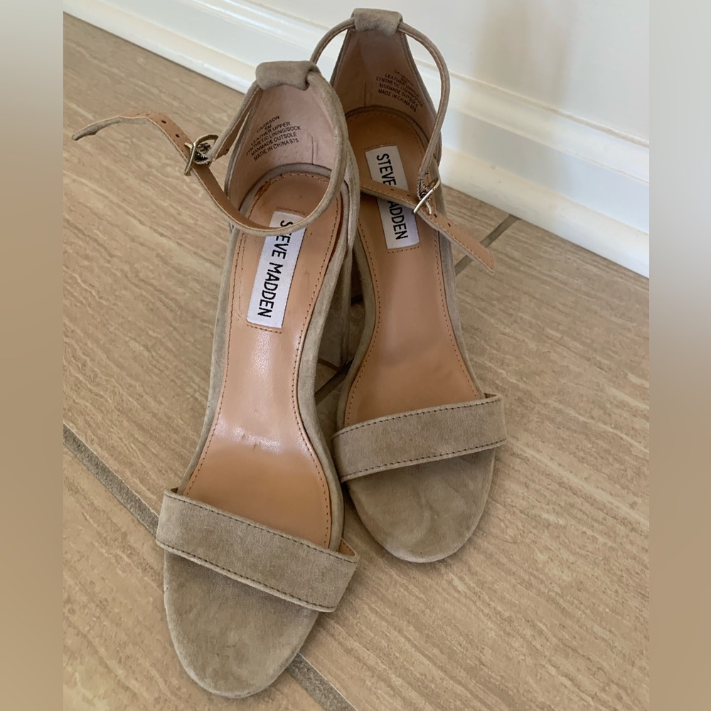 Nude Steve Madden Heels